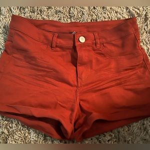 H&M Burnt Orange Shorts